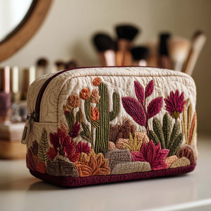 Borsa per trucco trapuntata Southwest Star