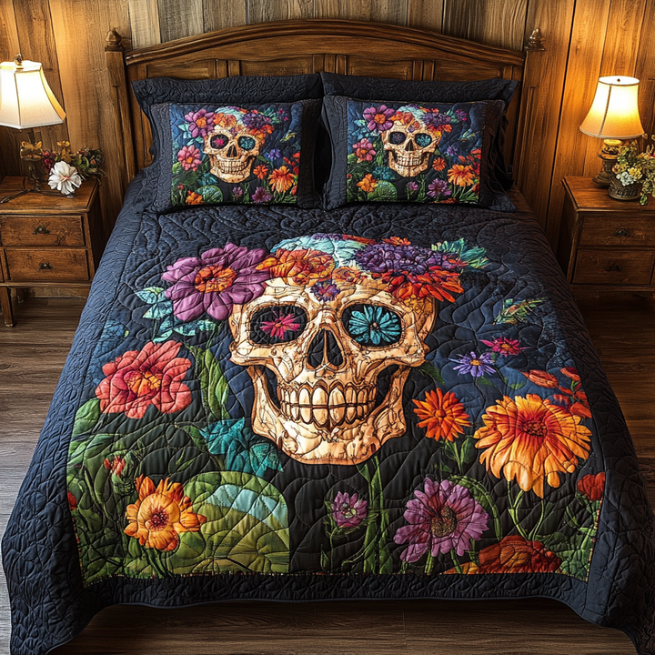 Set di Biancheria da Letto Artistico a 3 Pezzi