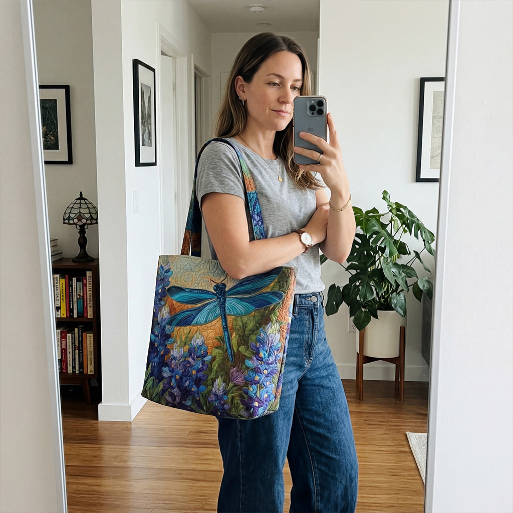 Borsa Tote con Zip Sunset Stitch