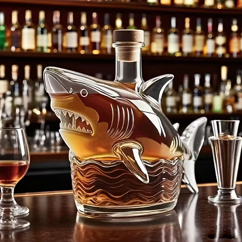 Bottiglia di Whisky Shark