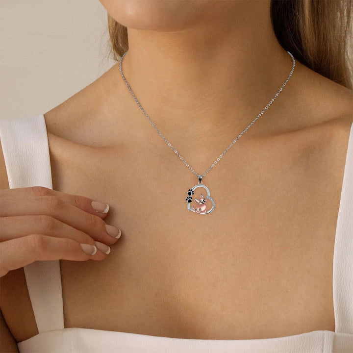 Collana per Cani in Oro Rosa