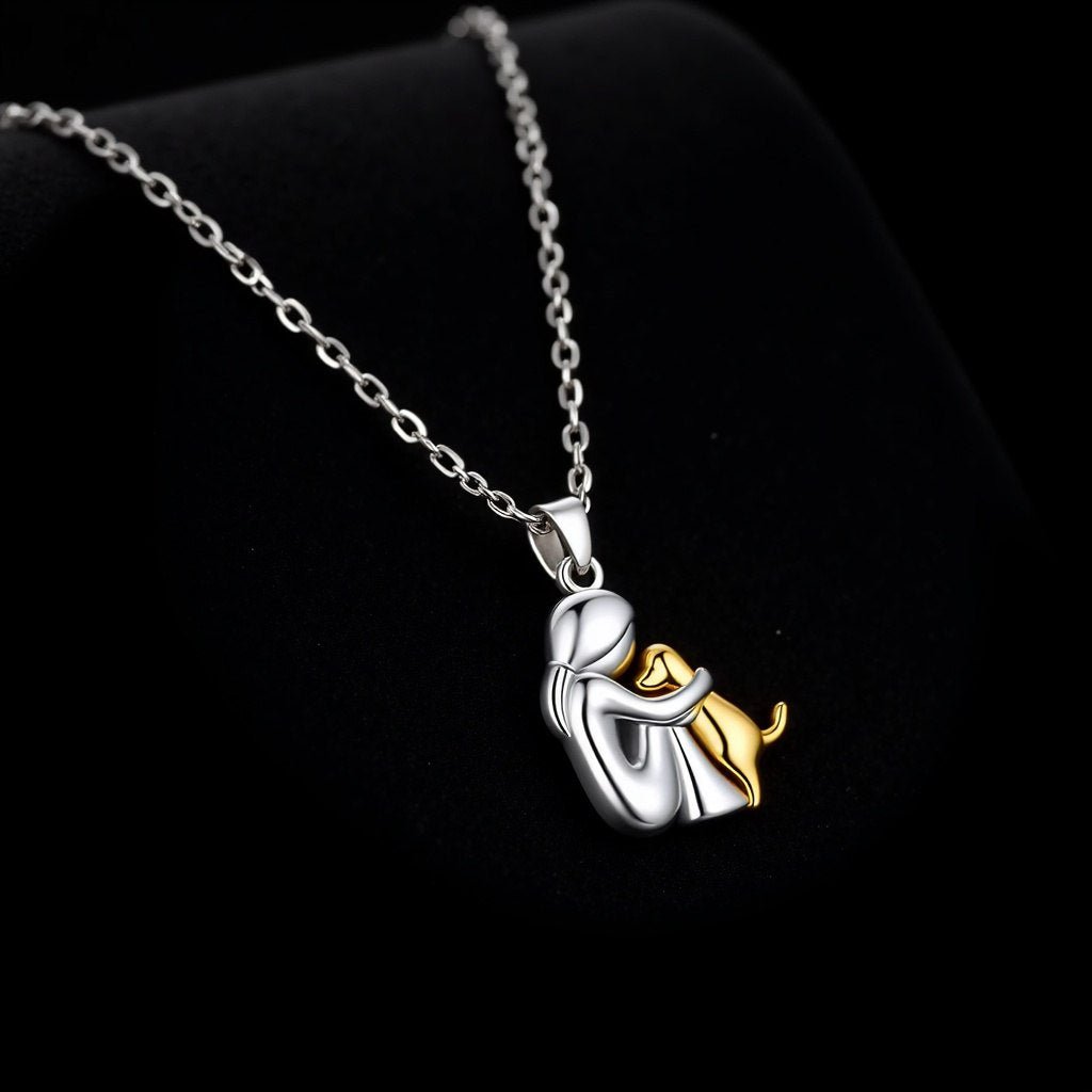 Collana Fortuna con Motivo di Cane (+ Orecchini Gratis)