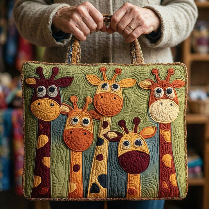 Borsa a Spalla Imbottita Torre Giraffa